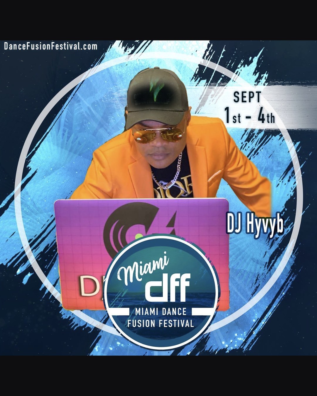 DJ Hyvyb — featured DJ at the Miami Dance Fusion Festival
